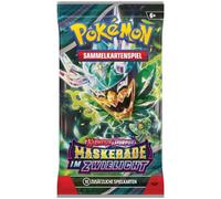 Pokemon Masquerade im Zwielicht Booster con 10 valiosas cartas coleccionables - Alemania + Heartforcards® Protección de envío