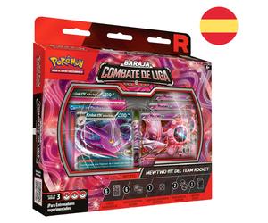 Pokémon: mazo de luchas de la liga mewtwo-ex del equipo rocket del gc