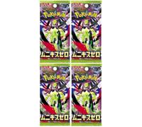 Pokemon Mega Evolution Nihil Zero 4 Booster Packs - M3 Munikis Zero y BB-Toy-Trades Toploader
