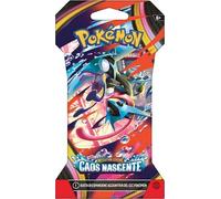 Pokémon Megaevoluzione Caos Nascente, Bolsa de Expansión GCC 1 Sobre | A partir de 6 años, Carta individual, Edición italiana, Megaevolución, juego de cartas