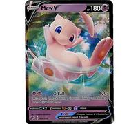 Pokémon - Mew V - 69/189 - Carta individual ultra rara Espada y Escudo Oscuridad Ablaze