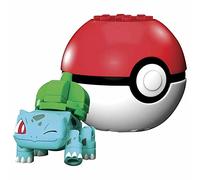 PoKéMoN Mini Figura Bulbasaur con Pokeball Bloques de construcción Blocks - Mega Construx