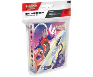 Pokémon Mini Portfolio Scarlet&Violett Cartera Scarlet&Violet, Color Clear (Asmodee pui85338)