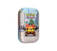 Pokémon Mini Tin Me04 Chaos Ascendant (modelo Aleatorio) Con 2 Sobres Y Moneda Metálica