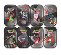 Pokemon Mini Tin Unima TCG Scarlet & Violet: Black Bolt & Blanco Flare Elegir