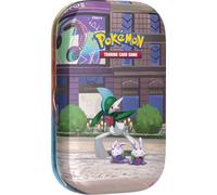 Pokémon: Minicaja coleccionable Luminopoli (Gallade y Goomy) del GCC Pokémon (2 sobres de expansión, 1 carta con la ilustración Pokémon de la minicaja y 1 hoja de pegatinas), Ed. italiano