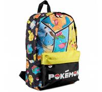 Pokémon Mochila Escolar para Niños | Mochila Grande Pokémon con 1 Compartimento Principal y Bolsillo Frontal | Mochila Escolar con Tirantes Ajustables | Mochila para Colegio, Viajes y Excursiones