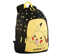 POKEMON Mochila Escolar Pikachu - ToyBags - Doble Compartimento y Bolsillos Frontal y Lateral - Adaptable a Carro - Incluye Porta ordenador - Tirantes y Espalda Acolchados - 44 x 30 x 20 cm