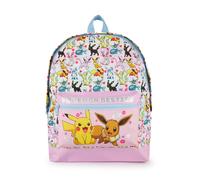 Pokemon Multicolor Front Print Mochila Chicas
