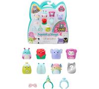 Pokémon Pack de 8 Mini-Squish de Squish-a-Longs (Ola 6, Estilo 2) (8) Mini-Squish de 2,5 cm (2) Accesorios (1) Accesorio de Anillo - Colecciona, intercambia y Juega
