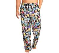 Pokémon Pantalones Pijama para Hombres - Pantalón Largo para Hombres S-3XL - Regalos para Adulto, Navidad, Cumpleaños (Multicolor, 2XL)