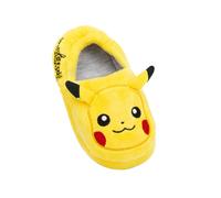 Pokemon Pantuflas Slipon Pikachu Diseño 3D para Niños/Niñas (NS6735)