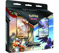 Pokémon | Paquete de mazos de Lycanroc V vs Corviknight V Battle Deck Bundle | Juego de Cartas | A Partir de 6 años | 2 Jugadores | 10 Minutos de Juego