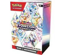 Pokémon Paquete de Sobres de expansión Escarlata y Violeta - Evoluciones Prismáticas (Seis Paquetes de expansión)