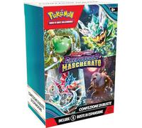 Pokémon- Paquete Escarlata y Violeta - Crepúsculo Enmascarado del GCC (Seis Sobres de expansión), edición en Italiano, Color, 10.8 cm x 7.3 cm x 0.1 cm (189-60507)
