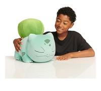 Pokémon Peluche Bulbasaur Durmiente Peluche de Primera Calidad de 45 cm en posición Durmiente