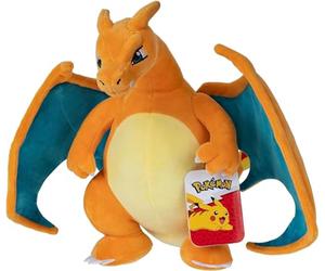 Pokémon Peluche Charizard Peluche Suave de 30 cm con Detalles auténticos