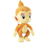 Pokemon Peluche de Chimchar de 8 pulgadas, con licencia oficial, figura de iniciación de diamantes y perlas, auténtico juguete de peluche suave, regalo de cesta de Pascua para niños, niñas, 2 años en