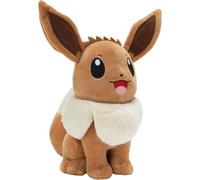 Pokémon Peluche Eevee de Pokémon - Peluche Suave de 30 cm con Detalles auténticos