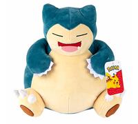Pokémon - Peluche Snorlax grande de 12 pulgadas, licencia oficial, generación uno, juguete de peluche suave de calidad, añade Snorlax a tu colección, gran regalo para niños, niñas y fanáticos de