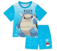 Pokémon Pijama Corto Blastoise Retro, Azul, 5-6 años 116cm