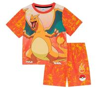 Pokémon Pijama Corto Charizard Retro, Rojo, 10-11 años 146cm