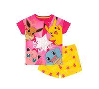 Pokémon Pijama Niñas Pijama | Pijamas Eevee para Niña | Pijamas Verano Niña | Edades de 5 a 13 Años