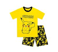 Pokemon Pijama Pijama Pikachu Manga Corta | Pijamas Niño Corta | Amarillo 5-6 Años
