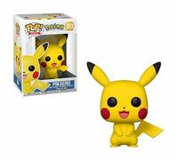 Figura - Funko Pop! Pikachu Pókemon, 9.5 cm, Vinilo, Amarillo