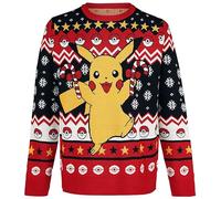 Pokémon Pikachu Hombre Christmas Jumper Multicolor S