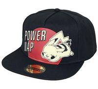 Pokémon Pikachu - Power Nap Hombre Gorra Negro One Size 100% poliéster