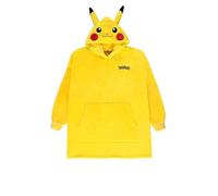 Pokémon Pikachu - Sudadera con capucha para hombre, diseño de anime, color amarillo, amarillo, XL