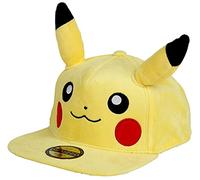 Pokémon Pikachu Unisex Gorra Amarillo One Size 80% poliéster, 20% algodón
