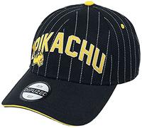 Pokemon Pikachu Unisex Gorra Negro 80% poliéster, 20% algodón