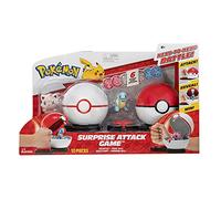 Pokémon PKW2506 Juego de Ataque Sorpresa-Squirtle con Poké vs Jigglypuff #2 con Bola Premier