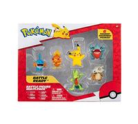 Pokémon PKW2685 Battle Figure Multipack - Juego de 6 Figuras Oficiales detalladas, 5 cm Cada uno