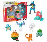 Pokemon PKW3063 - Juego de Figuras de Batalla (8 Unidades)