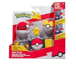 Pokémon PKW3162 Juguete, Cinturón Set Pikachu