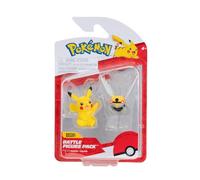 Pokémon PKW3576 - Juego de Figuras de Batalla Ninjask & Pikachu, Figuras Oficiales detalladas de 5 cm