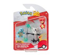 Pokémon PKW3600 - Juego de Figuras de Batalla - Magby, Schiggy, Alola-Knogga, Juego Oficial de Figuras