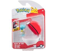 Pokémon Pkw3630 Clip 'N' Go Quaxly con Poké Bola