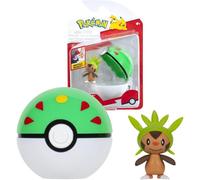 Pokémon PKW3641 Clip'n'Go Poké Ball Igamaro & Frienddesball, Poké Ball Oficial con Figura de 5 cm