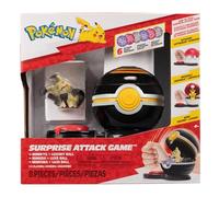 Pokémon PKW3721 - Surprise Attack Game - Mimigma con Pelota de Lujo, Figura Oficial con Pelota