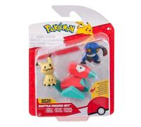 Pokémon PKW4091 Battle Figure Set - Glibunkel, Mimigma and Porygon Official Figu
