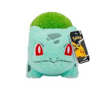 Pokémon PKW4208 Bisasam Cuddly - Peluche de Peluche Suave con Detalles auténticos, 20 cm