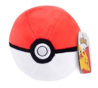 Pokémon - Poke Ball de peluche de 5 pulgadas, con licencia oficial, Pokeball de generación 1, juguete de peluche suave con parte inferior pesada, regalo para niños, niñas, 2+