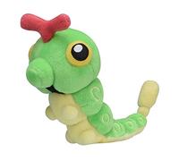 Pokemon Pokémon Center: Caterpie Sitting Cuties felpa, 5 ½ pulgadas