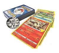 PoKéMoN Pokemon Paquete de 50 cartas surtidas con 1 moneda oficial del juego
