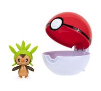 Pokemon Pokémon PKW3134 Clip'n'Go Poké Balls - Igamaro & Poké Balls, Poké Ball oficial con figura de 5 cm