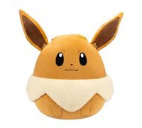 Pokémon Pokemon Squishmallows - 50 cm Eevee - 20 pulgadas Brown/White Stuffed Plush Toy - Juguete oficial para niños de 2 años.
